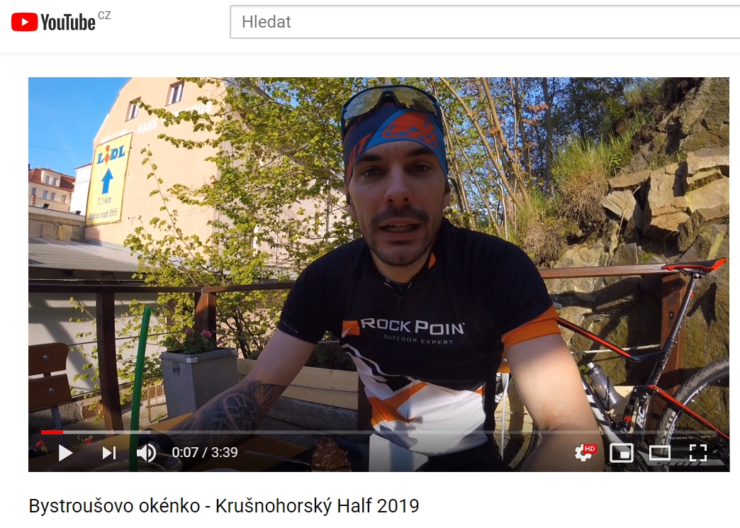 Bystroušovo okénko - Krušnohorský HALF 2019
